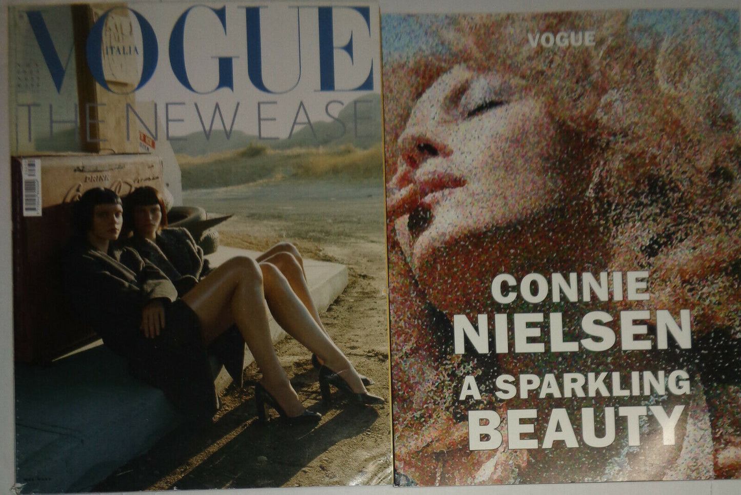 Vogue Italia Nov 2003 & "Connie Nielsen: A Sparkling Beauty" Supplement - N. 639