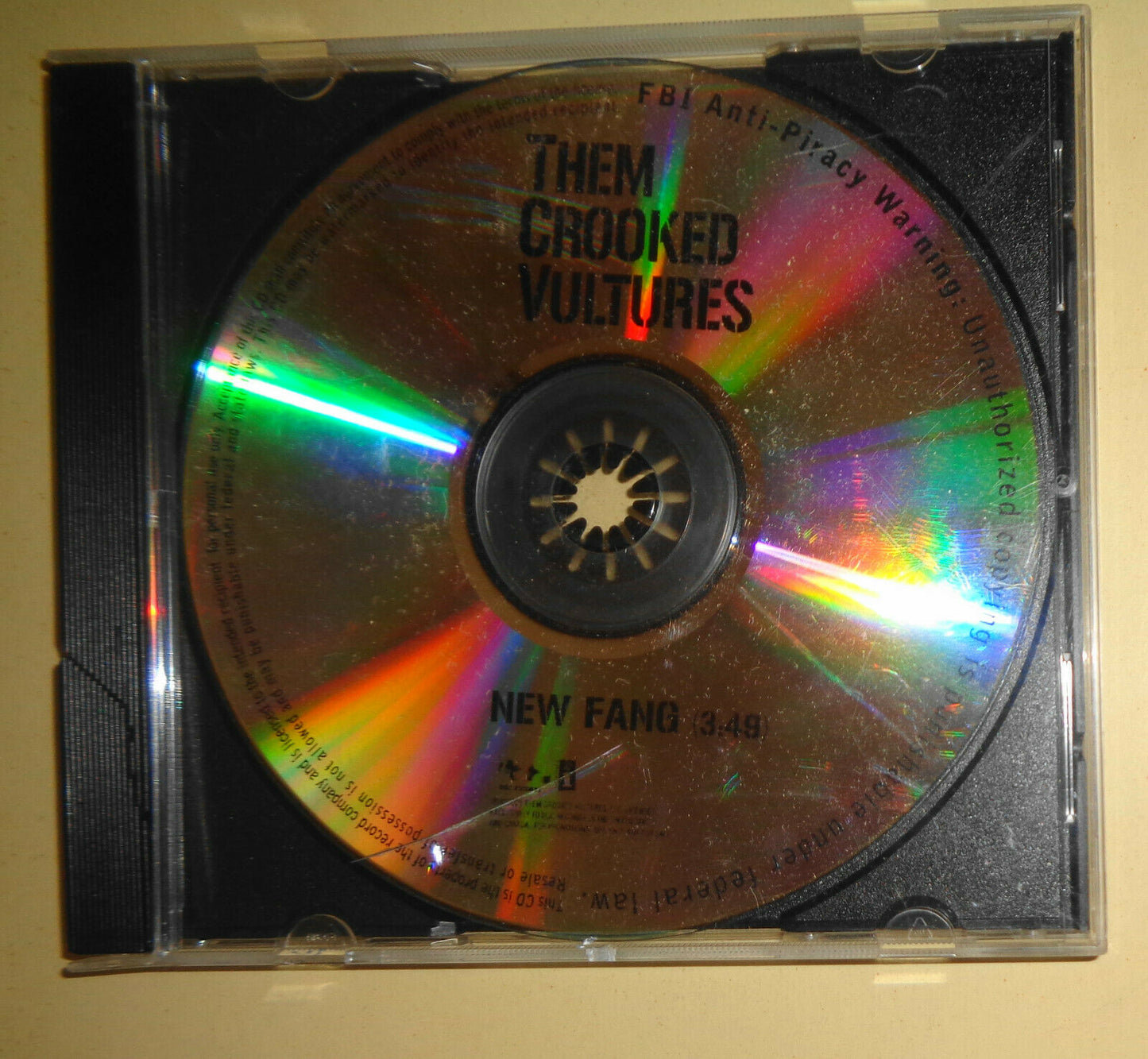 Them Crooked Vultures - New Fang (CDr, Promo) 2009