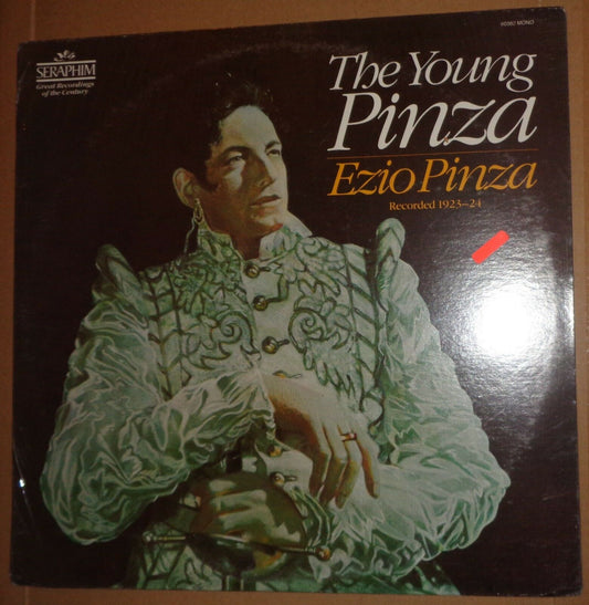 SEALED. Ezio Pinza - The Young Pinza -Vinyl LP Seraphim 1923-24 Recordings  MINT