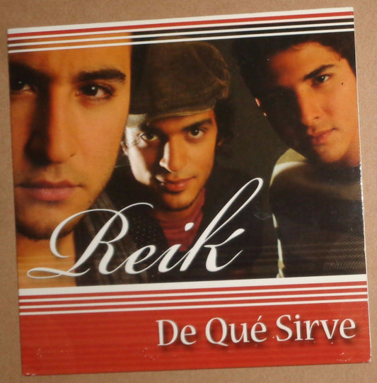 Reik - De Que Sirve - Promo CD - 2007 Sony BMG Mexico