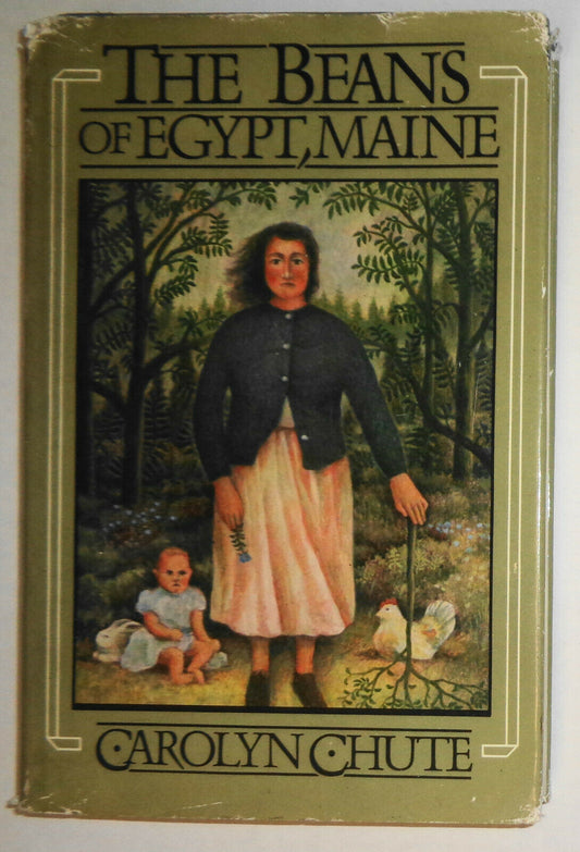 SIGNED The Beans of Egypt, Maine by Carolyn Chute (1985, Hardcover)
