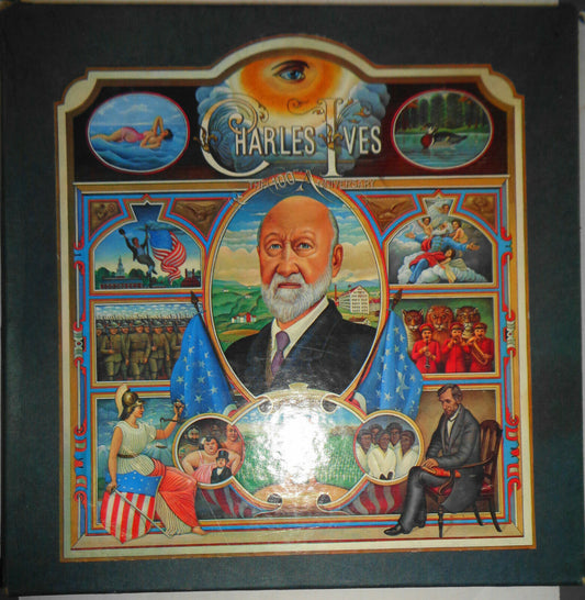 CHARLES IVES: THE 100th ANNIVERSARY - 5 LP SET Columbia Near Mint w/ booklet