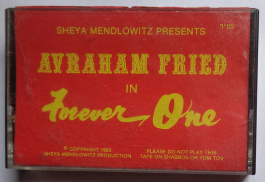 Avraham Fried in  Forever One - Cassette - 1983  Rare - Holyland HLC-503 Stereo