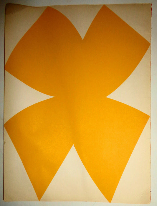 ELLSWORTH KELLY ORIGINAL LITHOGRAPH - DERRIERE LE MIROIR No 110 1958