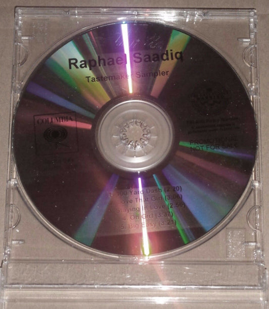 Raphael Saadiq, Tastemaker Sampler - Promo CD. Columbia, 2008