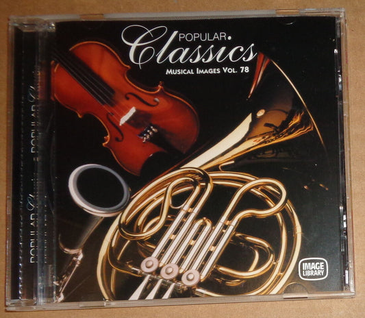 POPULAR CLASSICS - MUSICAL IMAGES Vol. 78 CD - Image Library IMCD 3078 - New