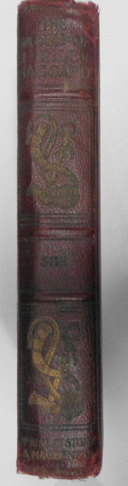 She : a history of adventure, by H Rider Haggard --- McKinlay, Stone [1893?] HC