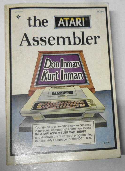 The Atari Assembler by Kurt Inman and Don Inman (1981, Trade Paperback)