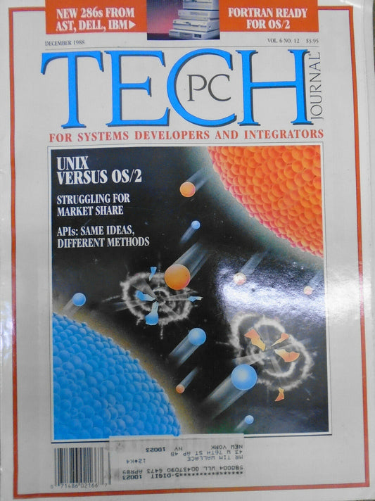 PC Tech Journal, December 1988 - Unix vs OS/2