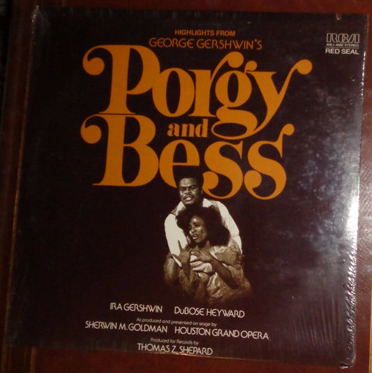 HIGHLIGHTS FROM PORGY AND BESS - LP - SEALED - HOUSTON GRAND OPERA - GERSHWIN