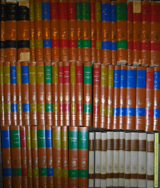 Britannica GREAT BOOKS of Western World Complete Set of 54, 1952 + Reading Plan
