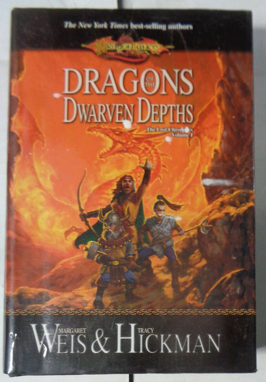 Dragons Of The Dwarven Depths Hardcover 1st Edition Lost Chronicles Vol. 1.  NEW