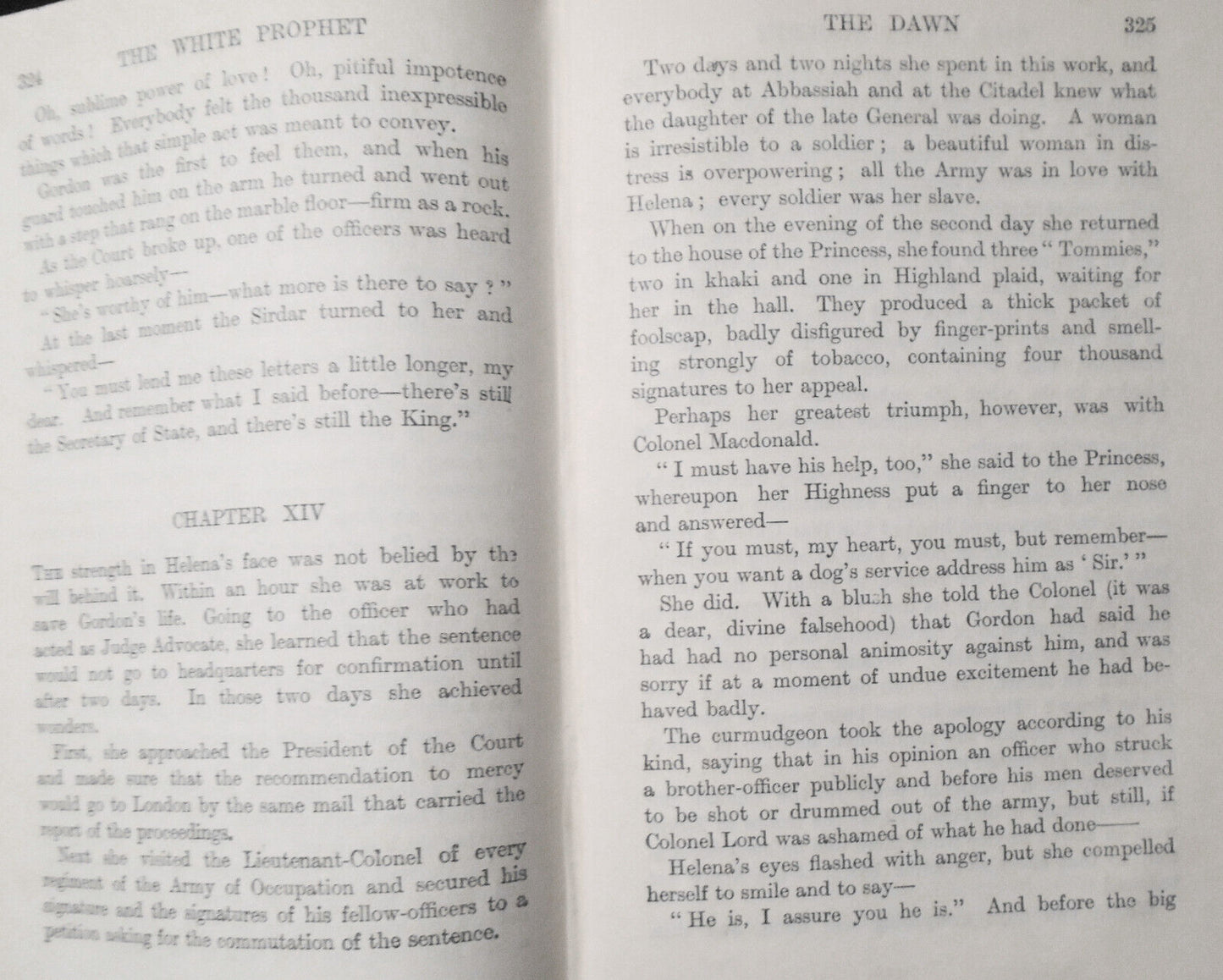 Hall Caine - The White Prophet - First edition 1909 + author SIGNED note - 2 Vol