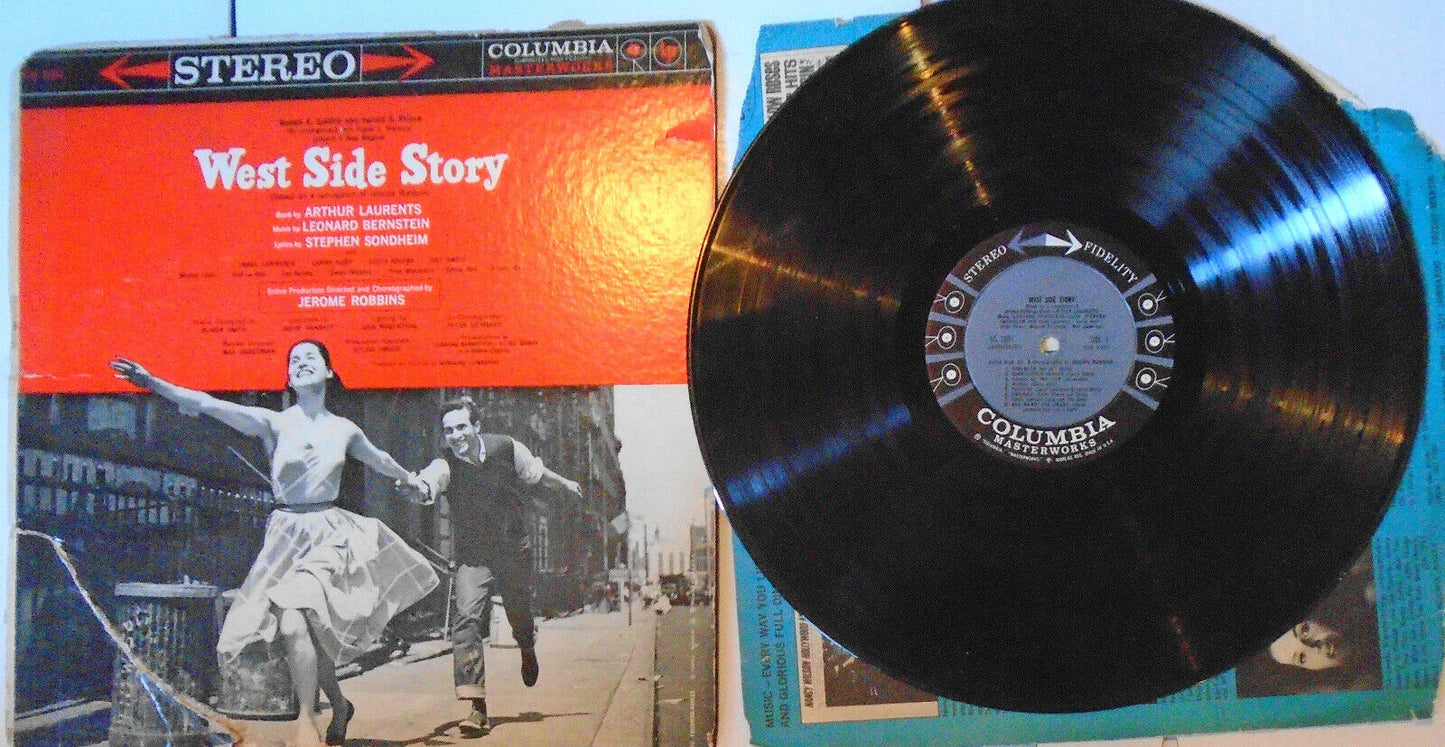 9 Stephen Sondheim vinyl LPs Lot (12 discs) - original cast soundtracks