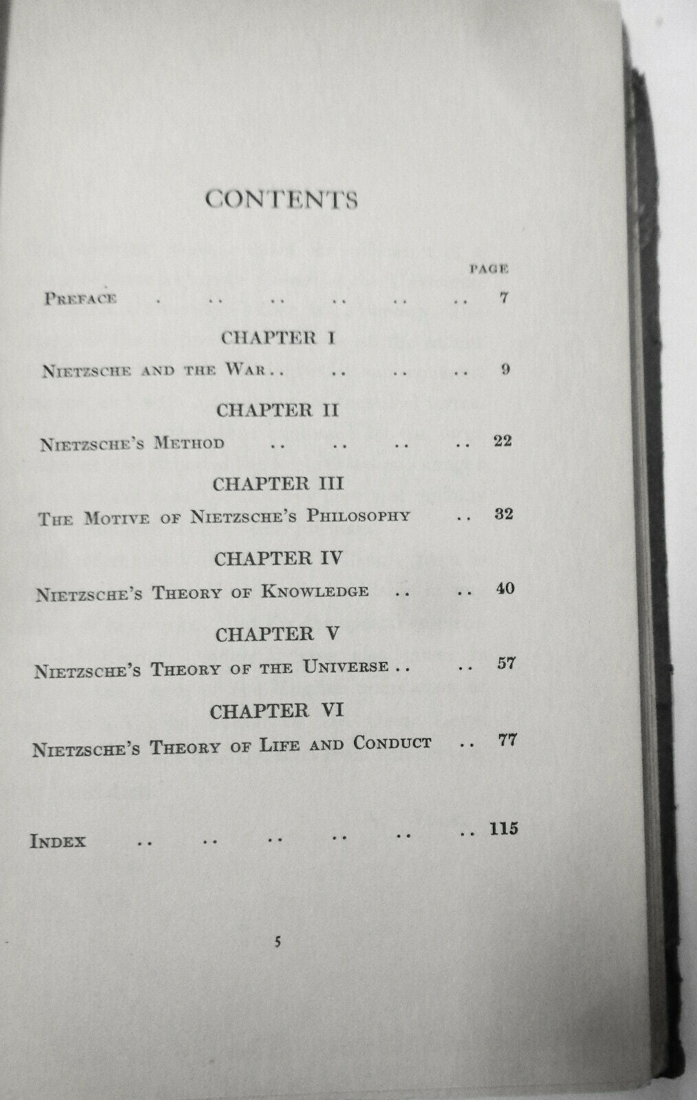 The Philosophy Of Nietzsche, by A. Wolf. First edition, 1915.