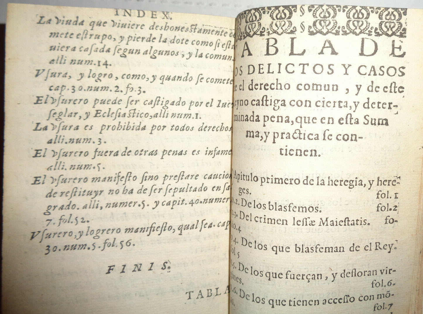 1613 PRADILLA BARNUEVO, FRANCISCO DE Tratado y summa de todas las leyes penales