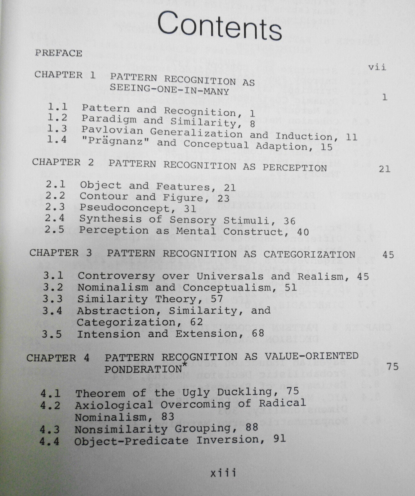 Pattern recognition : human and mechanical. By Satosi Watanabe - Hardcover 1985
