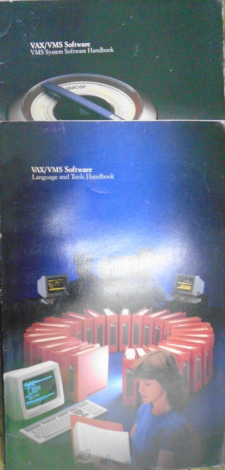 VAX/VMS Language and Tools Handbook + VMS System Software Tools - 2 books, 1985