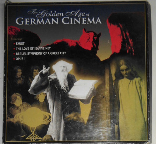 The golden age of German cinema - 3 Laserdiscs Set - 4 Films - 1996