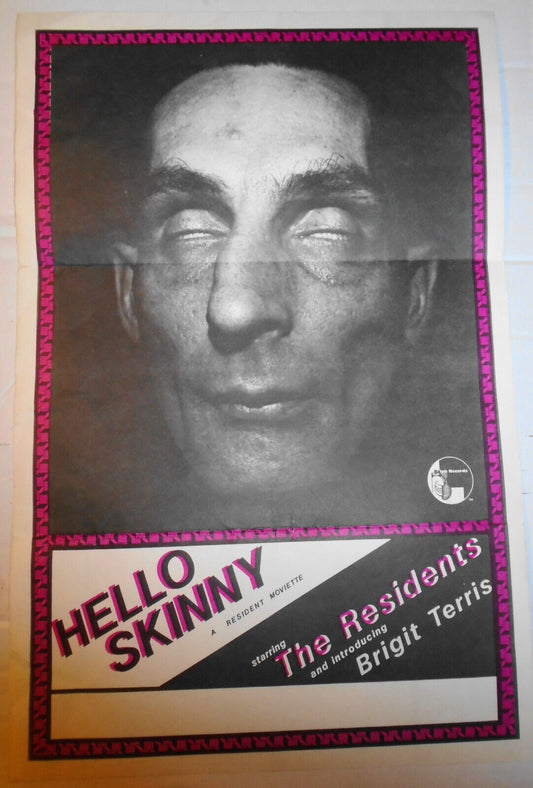 Hello Skinny : A Residents Moviette 1980  poster - introducing Brigit Terris