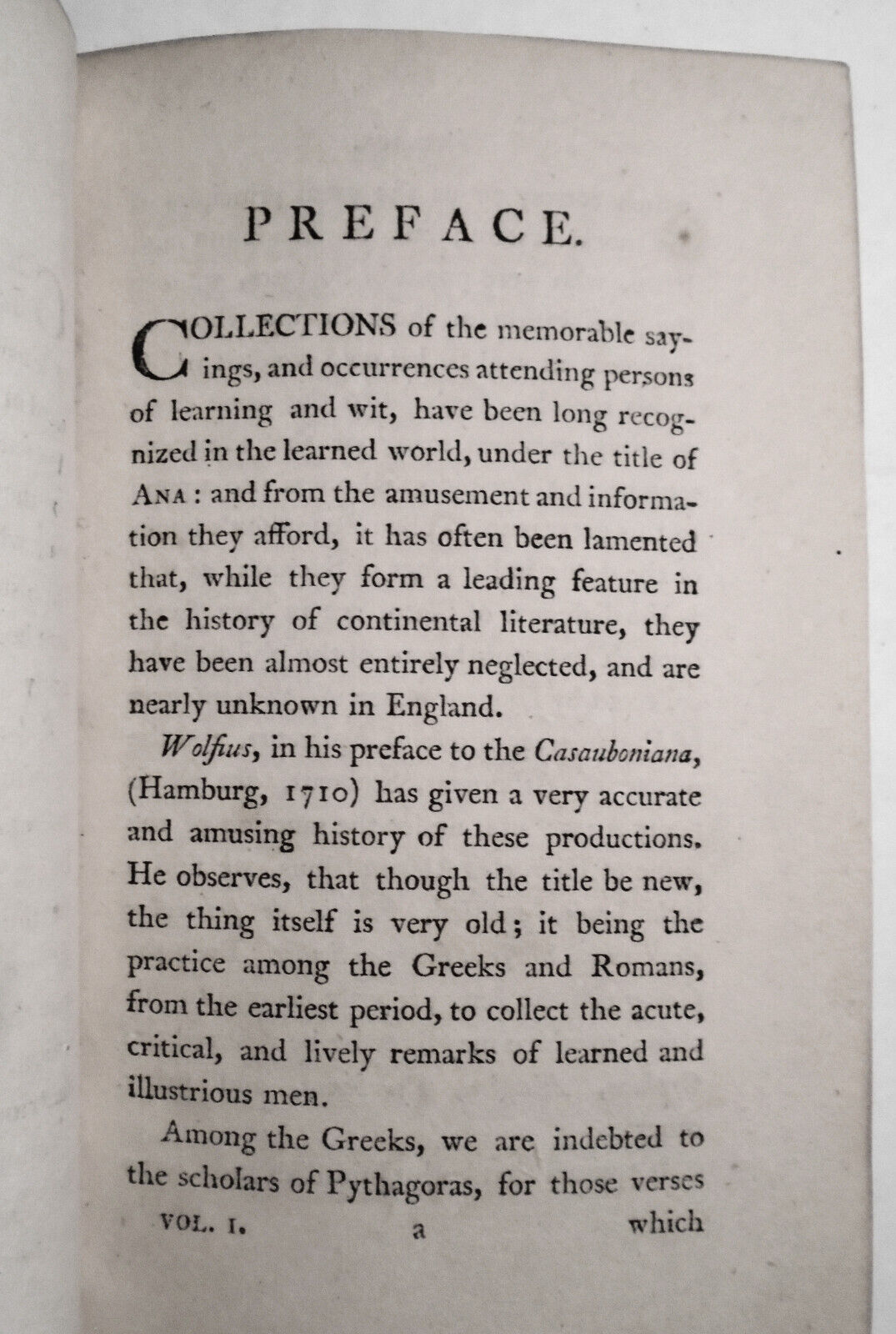 1804 Swiftiana - 2 vols anecdotes on Jonathan Swift author of Gulliver's Travels