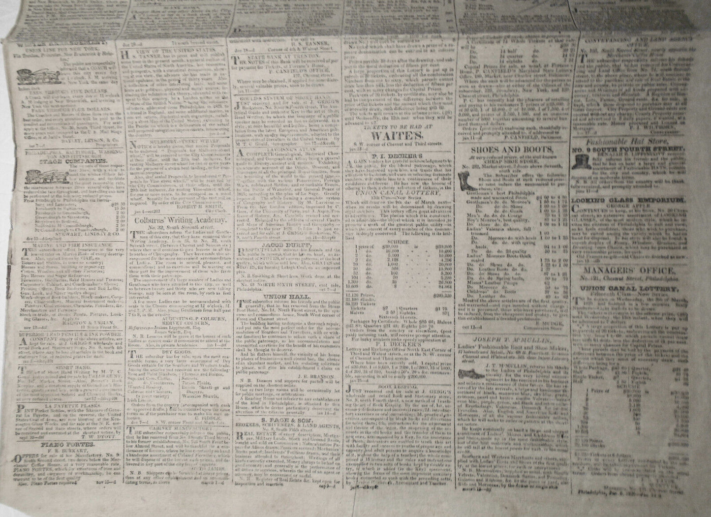 United States Gazette, January 18, 1825 - Guilty of intent to kill runaway slave