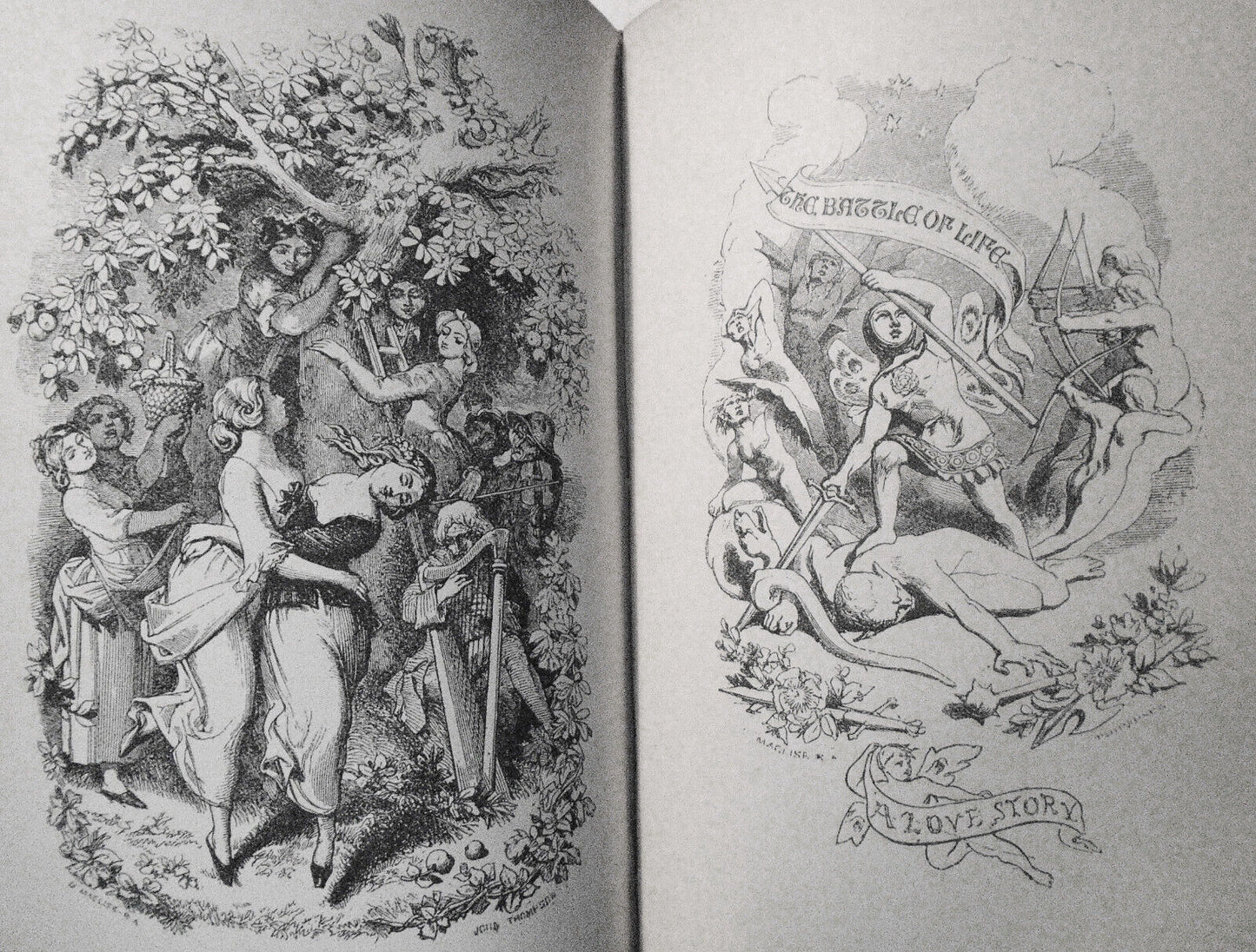 Christmas Books: Christmas Carol, Chimes, etc. By Charles Dickens. 1892.