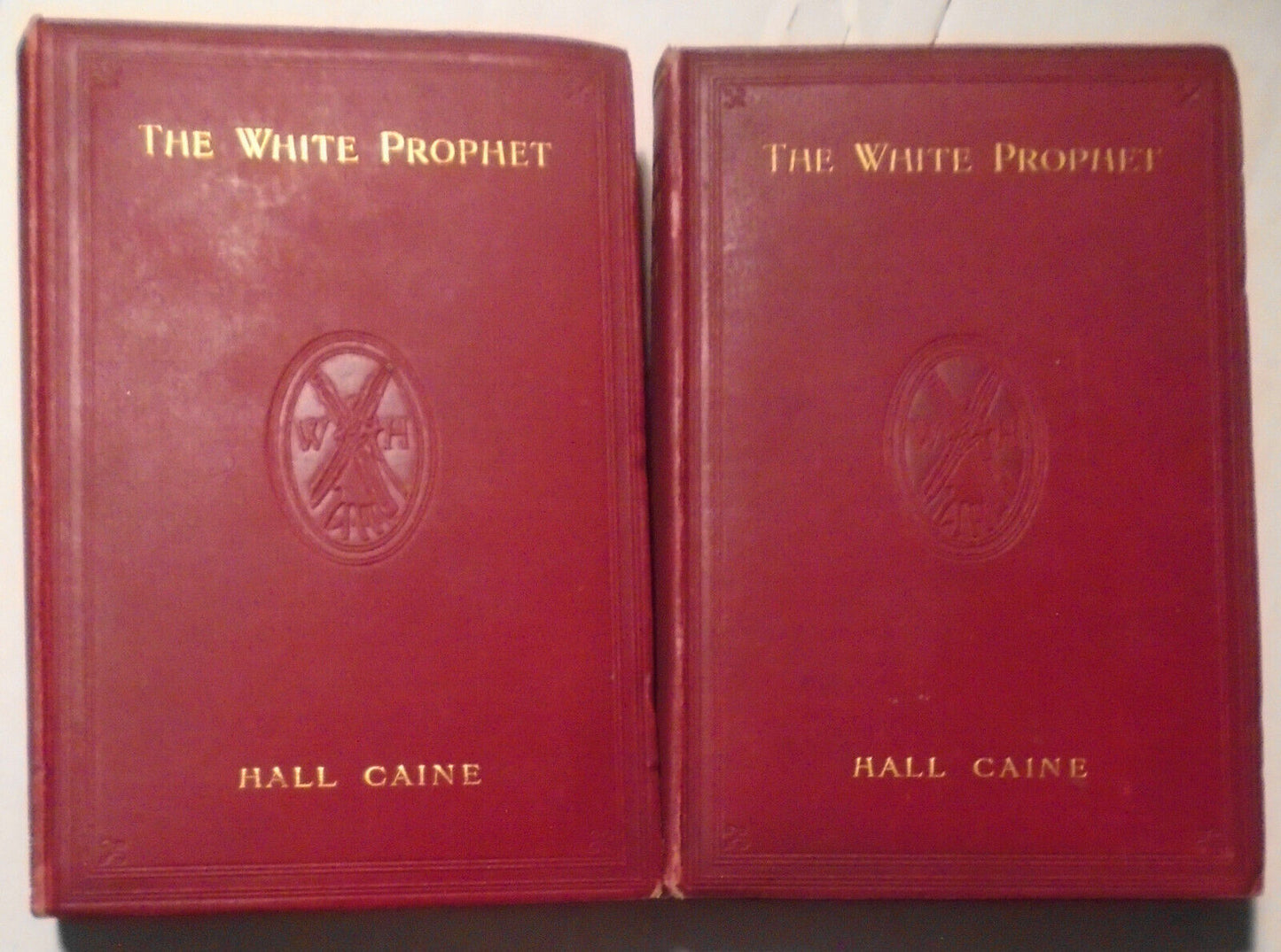 Hall Caine - The White Prophet - First edition 1909 + author SIGNED note - 2 Vol