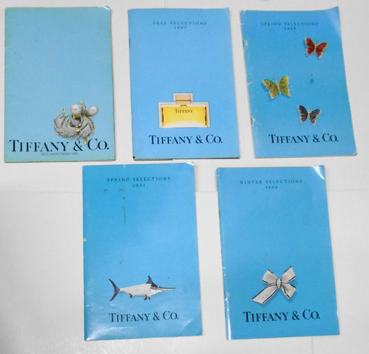 5 Tiffany & Co. The Blue Book 1986 - 1991.