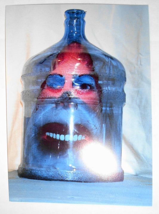 Harry The Head postcard - one of the Freaks on the Residents album "Freak Show"
