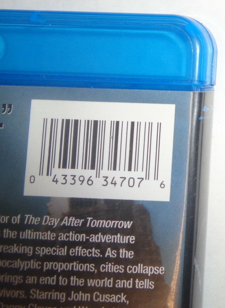 2012 (Blu-ray Disc, 2010) - Like New