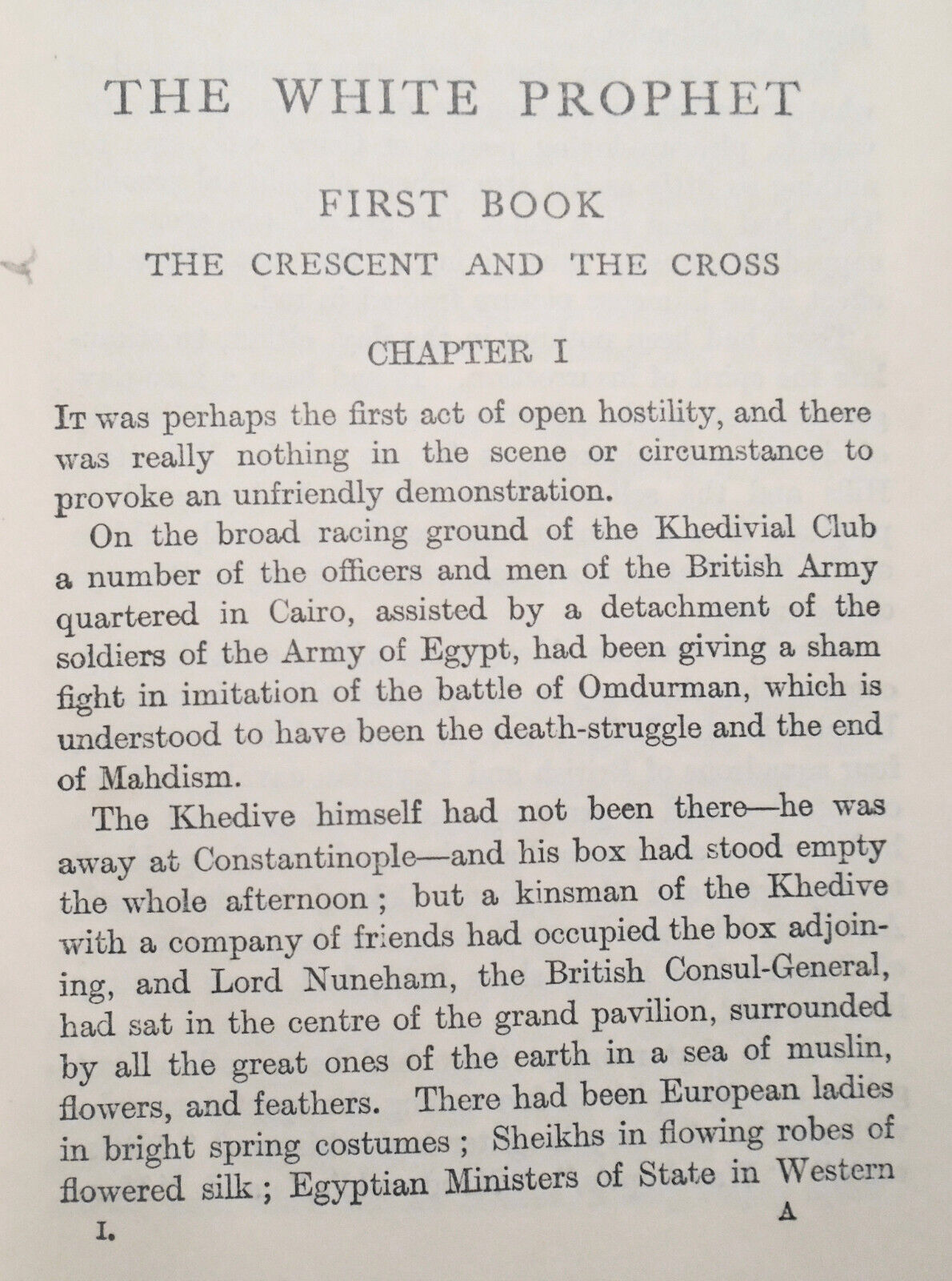 Hall Caine - The White Prophet - First edition 1909 + author SIGNED note - 2 Vol