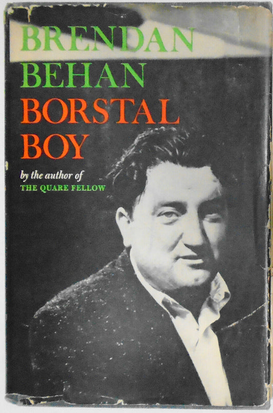 Brendan Behan - Borstal Boy - 1959 First edition, first printing. HC/DJ