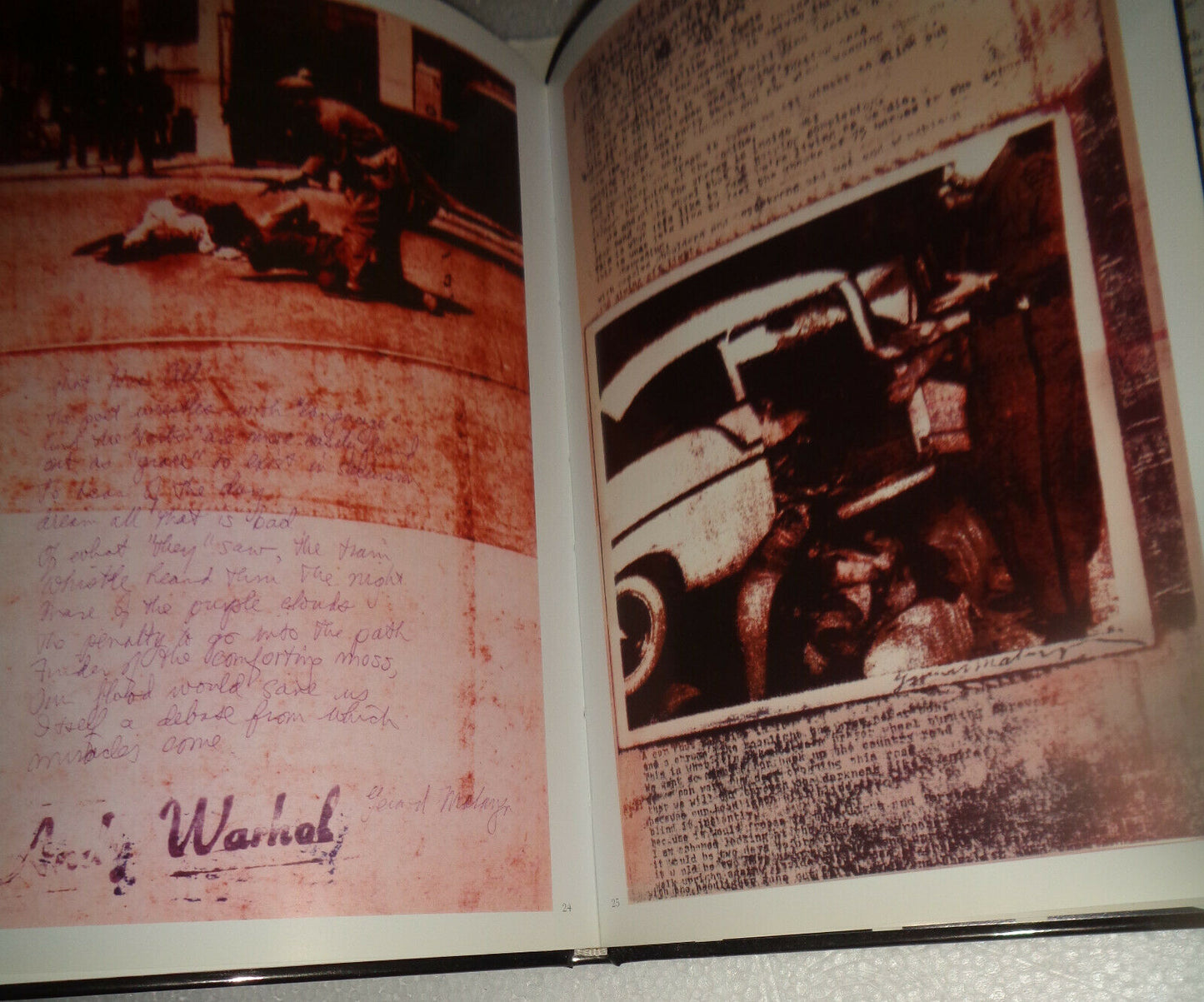 Gerard Malanga - Thermofax - [re: Andy Warhol "Death and Disaster"] New/New 2009