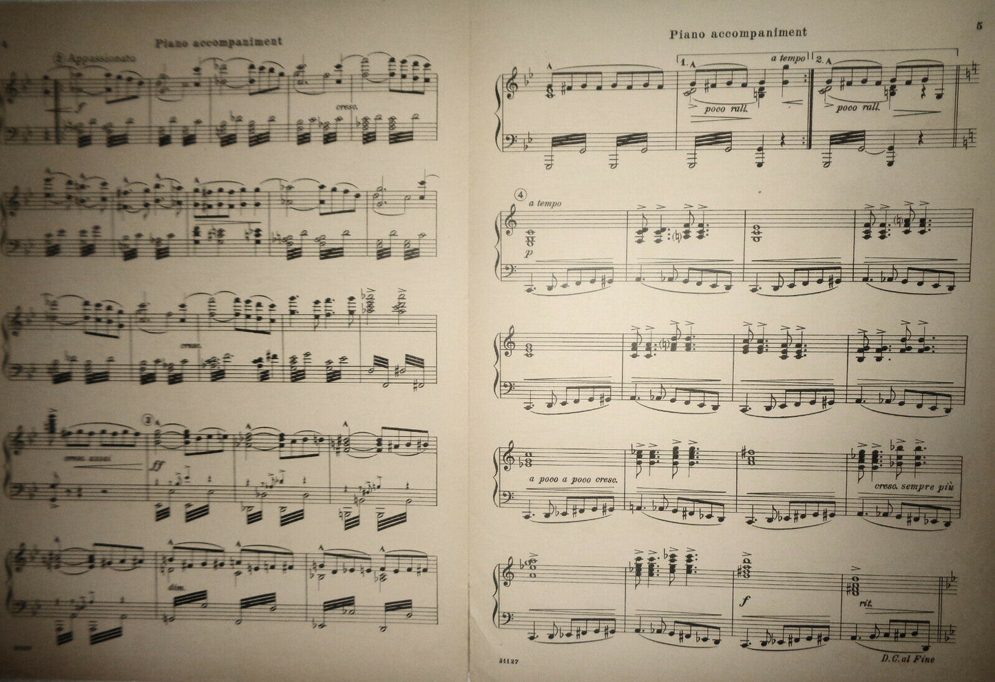 DRAMATIC ALLEGRO - EXTREME TENSION FOLLOWED BY RIOT... Savino 1923 for orchestra