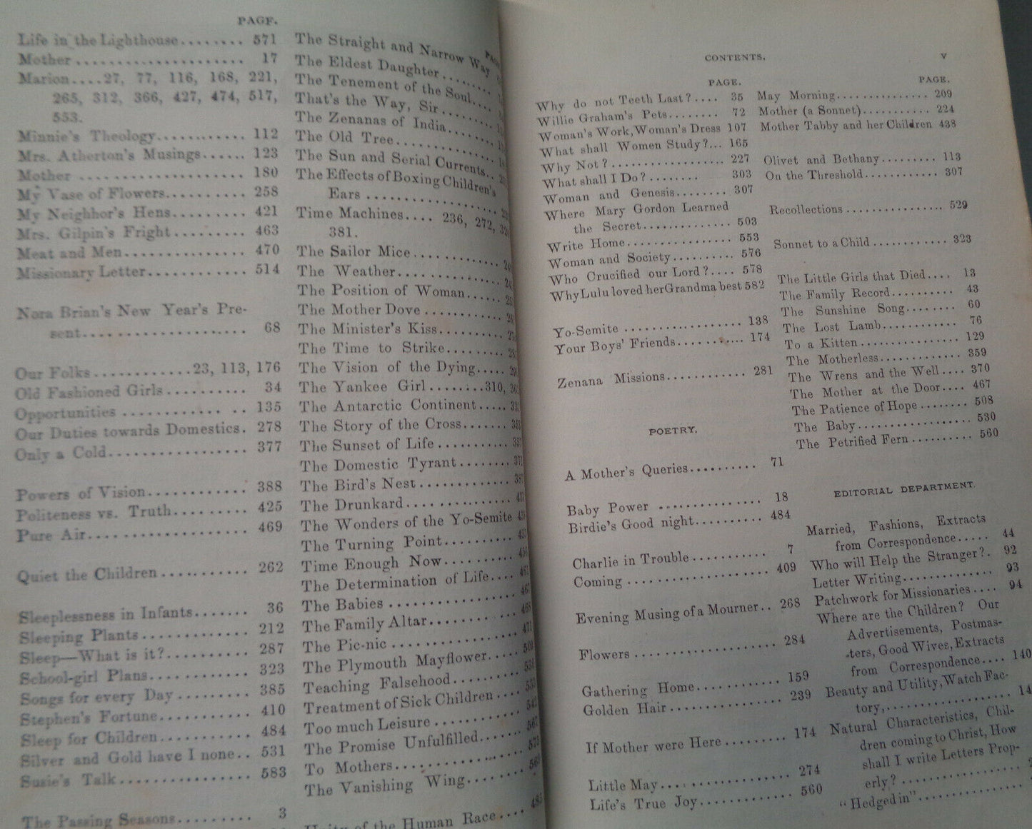 The Mothers' journal - Volume XXXV, 1870. Mary G. Clarke, editor.