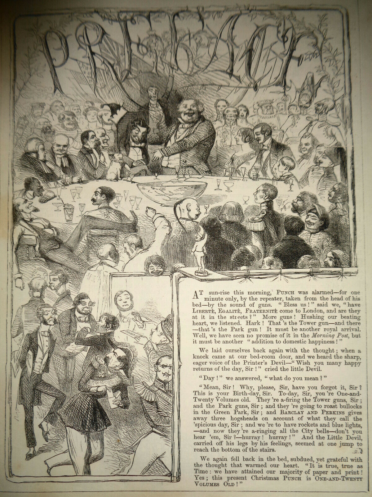 PUNCH, or the London Charivari, Vol. XXI, Jan-June 1851