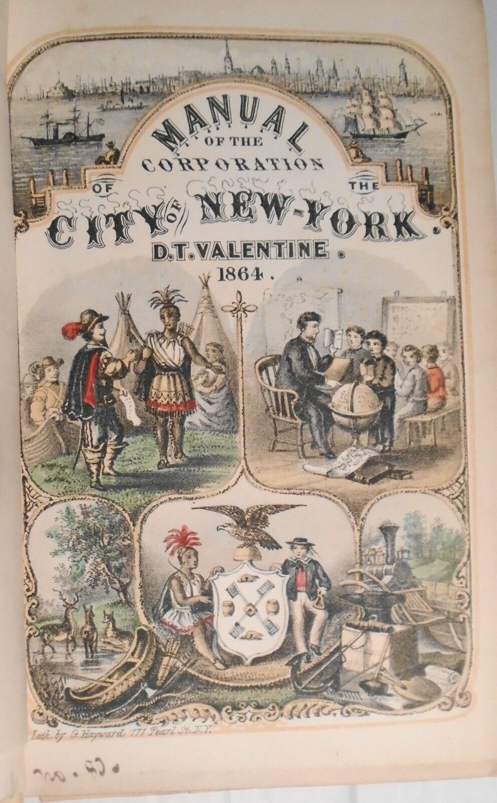 1864 Manual of the Corporation of the City of New York, by D. T. Valentine