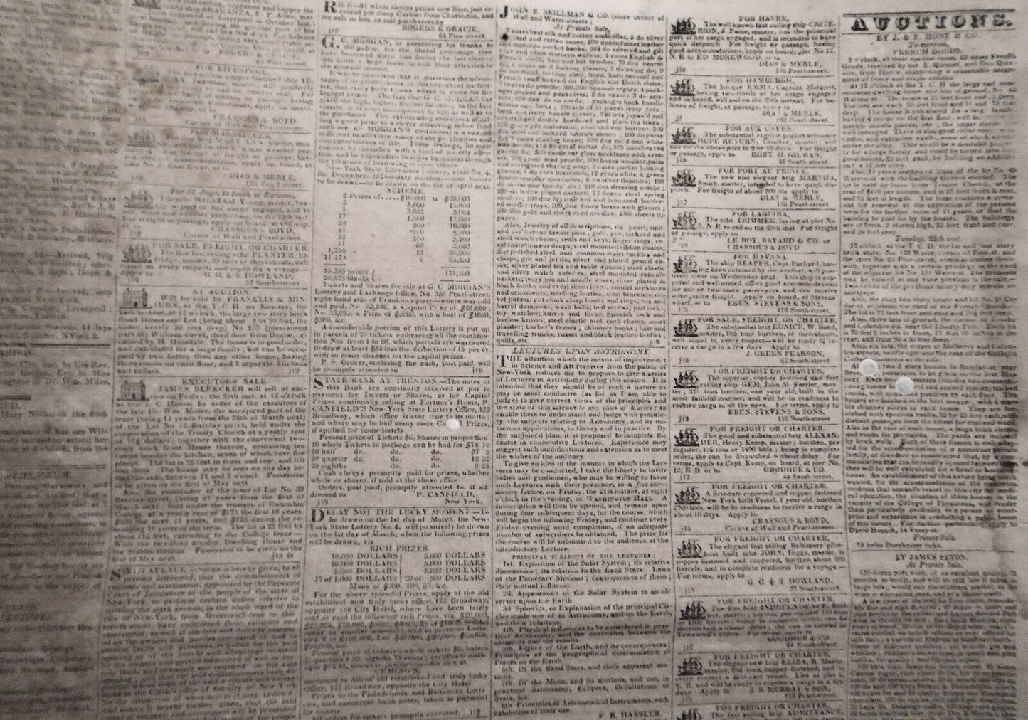 New-York American, January  19, 1825 - newspaper