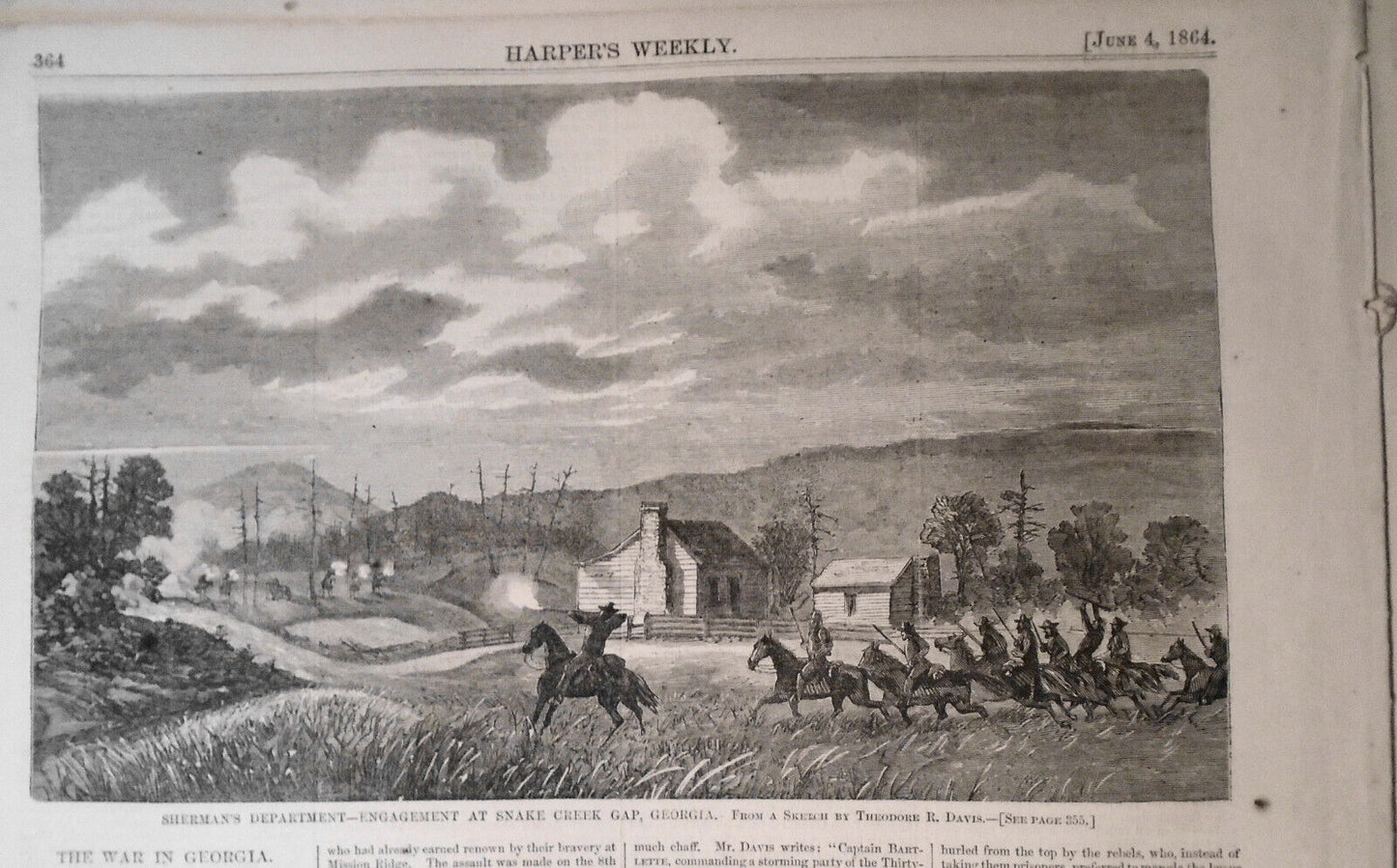 Harper's Weekly June 4, 1864.  Complete Original - Civil War: Grant's Campaign..