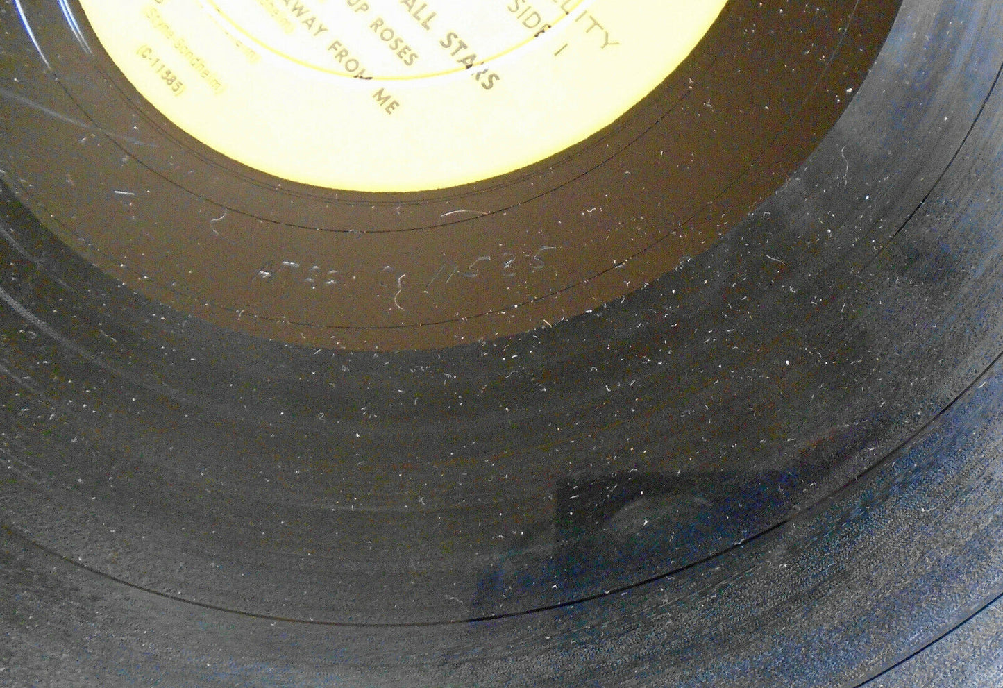 Gypsy:  Jule Styne & Stephen Sondheim's Music LP - Herb Geller And His All Stars
