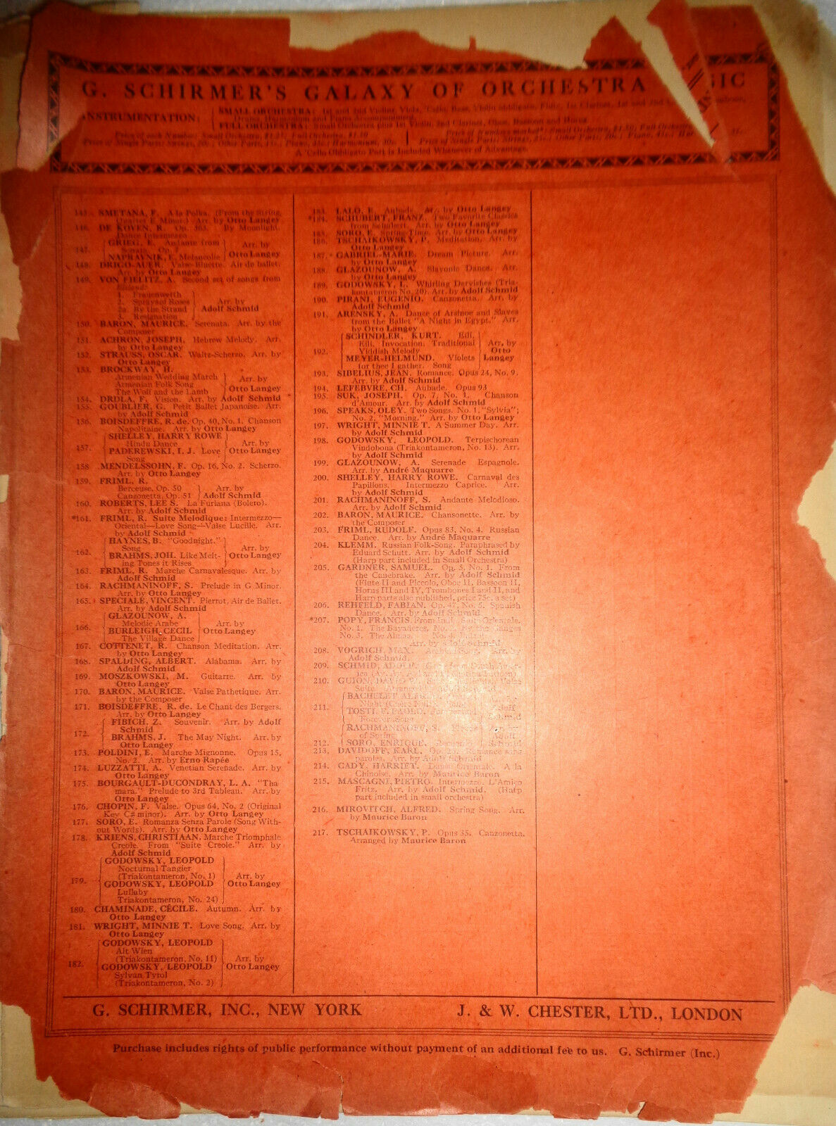 GEMS FROM SOUTH AMERICA: "AY, AY, AY!" & "EL CHIRIPA PERICON" 1922 FOR ORCHESTRA