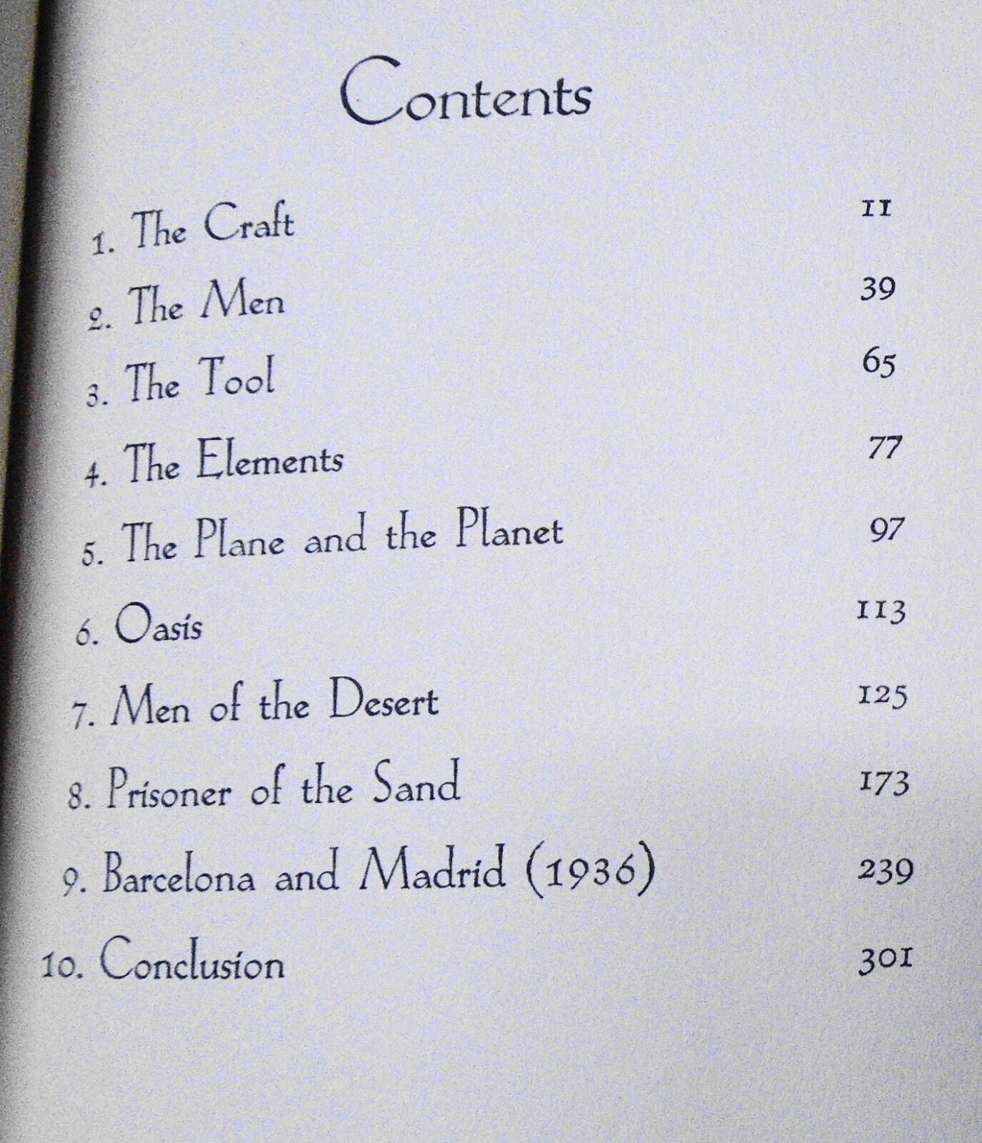 Wind, Sand and Stars, by Antoine De Saint-Exupery. 1941. Hardcover.