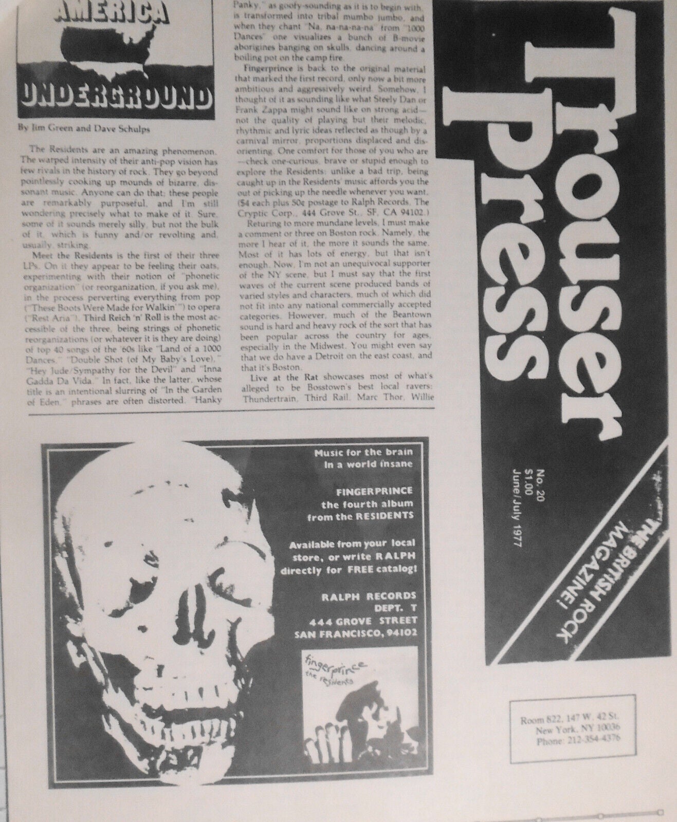 The Residents - 75 magazine articles 1978-1990