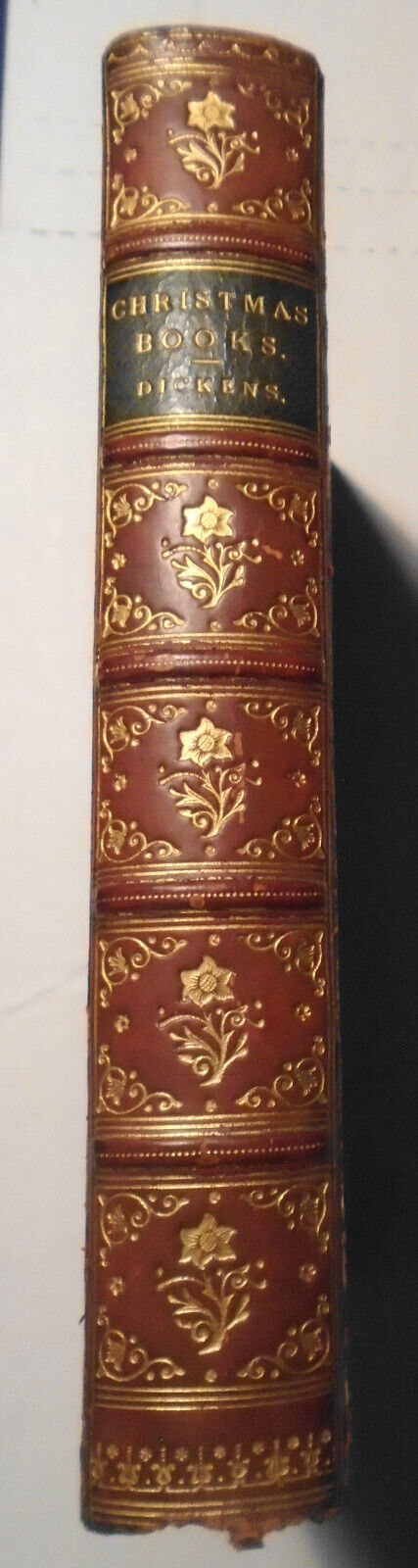Christmas Books: Christmas Carol, Chimes, etc. By Charles Dickens. 1892.