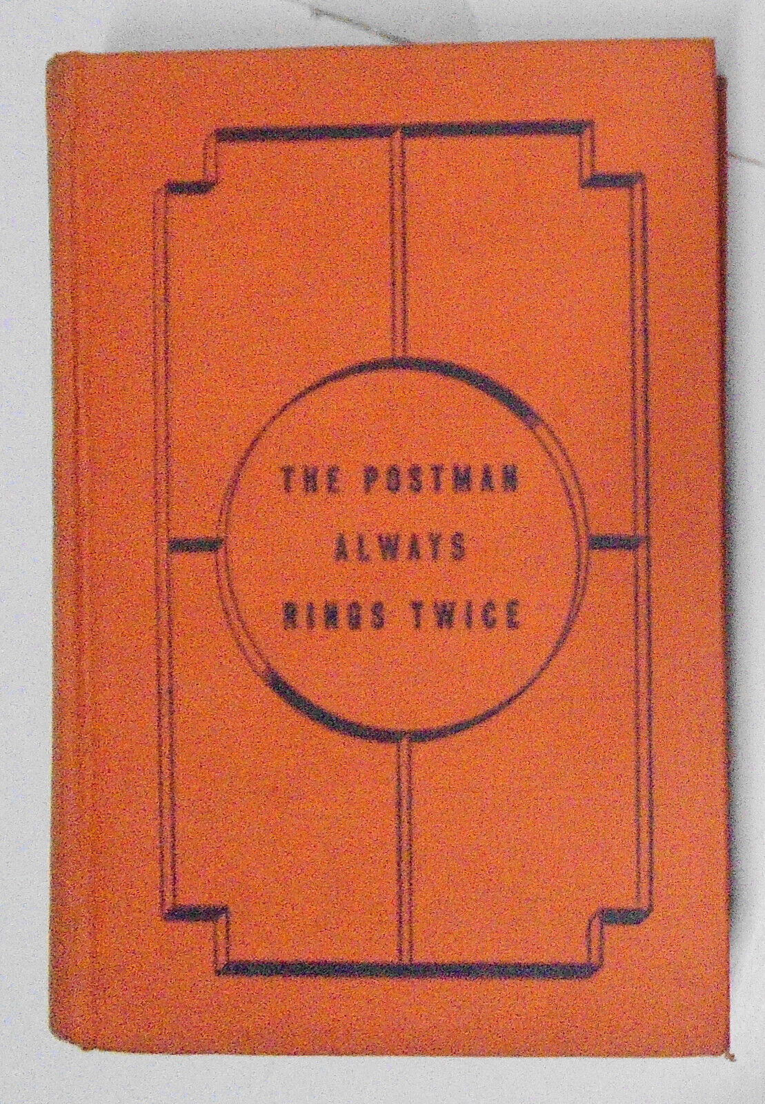 The Postman Always Rings Twice, by James M Cain. 1938. Hardcover/DJ