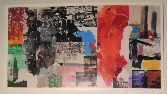 Robert Rauschenberg - Opening Reception Invitation Card - Gagosian Gallery 2010