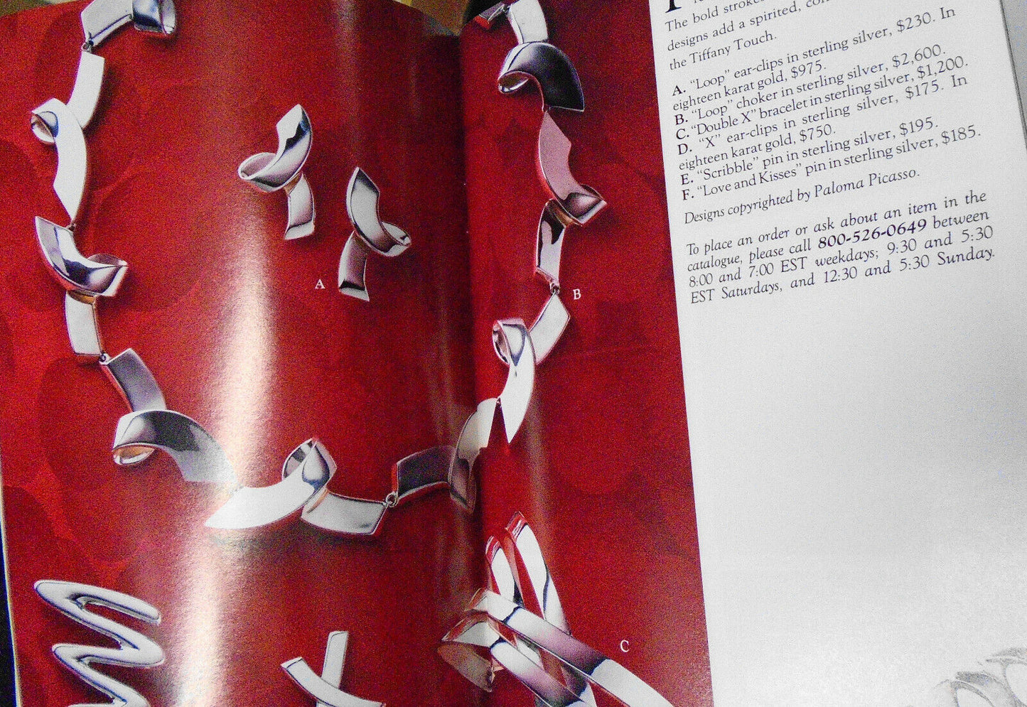 5 Tiffany & Co. The Blue Book 1986 - 1991.