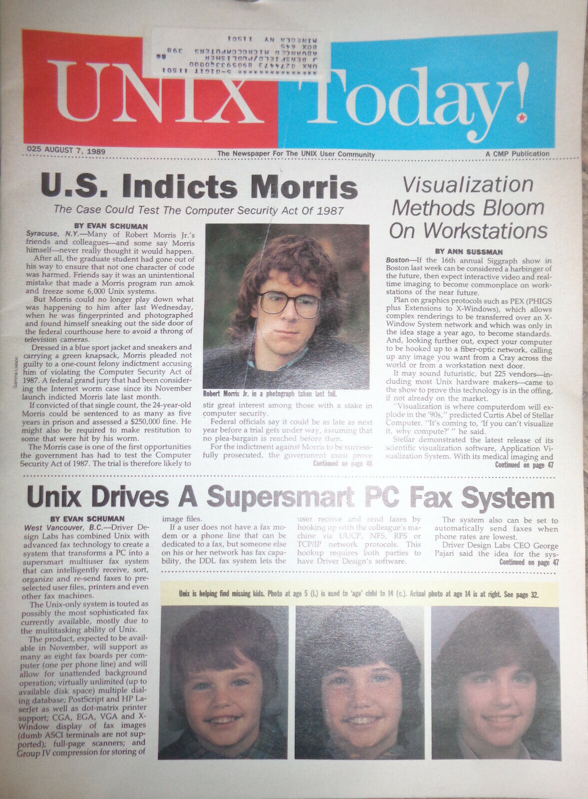 UNIX Today August 1989 The Newspaper of open systems computing -CMP Publications