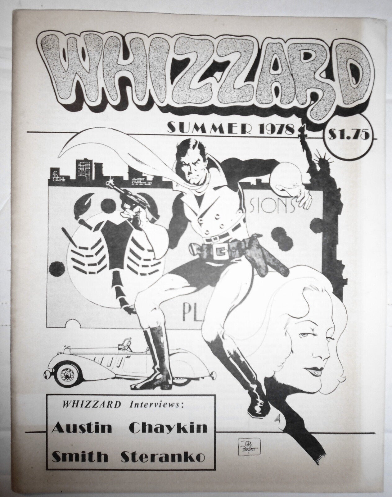 Whizzard #16 Summer 1978  - Jim Steranko, Barry Smith, Howard Chaykin Interviews